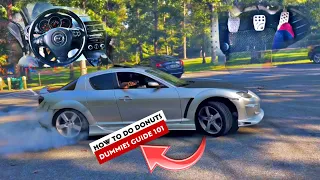 HOW TO DO DONUTS / DRIFT YOUR CAR | MANUAL TRANSMISSION / STICK SHIFT