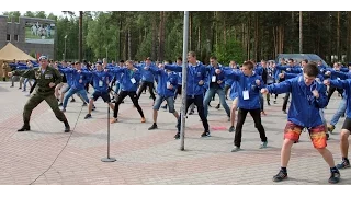 Первый городской военно патриотический слёт 'Победный май 2016'