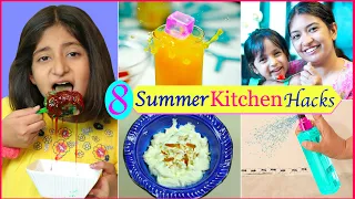 8 LIFE Saving SUMMER Kitchen Hacks | CookWithNisha