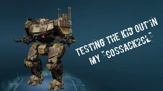 #warrobots Cossack2CL unlock Titans!!! Testing the Kid Titan