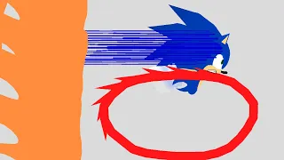 Sonic running for his life sticknodes animation