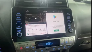 Расширенный CarPlay на примере Toyota Land Cruiser Prado