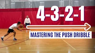 Master the 4-3-2-1 Push Dribble Technique with || The Old Man in the Gym - Robert Taylor