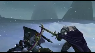 Warcraft III Frozen Throne - Arthas vs Illidan