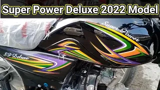 Super Power sp 70cc Deluxe 2022 Model Black Full Review (Alloy Rim, Self Start) by official vlog pk