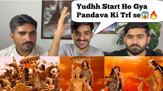 Mahabharat Episode 213 Part 1 Pandavas Attack Kuru Army |PAKISTAN REACTION