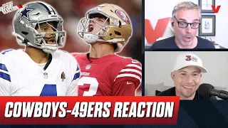 Cowboys-49ers Reaction: Brock Purdy outduels Dak Prescott, Jets-Broncos | Colin Cowherd NFL