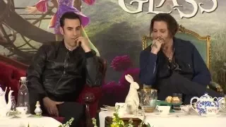 Alice Through the Looking Glass: World Press Conference - Johnny Depp | ScreenSlam