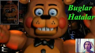 BUGLAR ve HATALAR ! - (Ultimate Custom Night Türkçe) - Bölüm 5