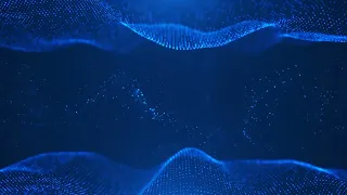 Royalty Free || No CR || Cinematic Blue Weave Particle Animation Background Loop || Screensaver.