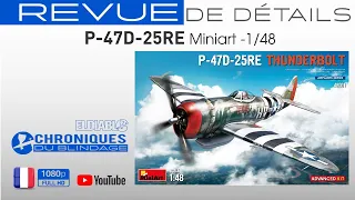 💥REVUE DE DÉTAILS🇫🇷🇧🇪💥- P-47D de Miniart au 1/48