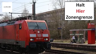 Halt! Hier Zonengrenze  | Bahnhof Marienborn  |  Alex E