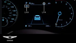 Lane Driving Assist | Genesis G70 | How-To | Genesis USA