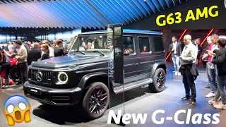 Mercedes G63 AMG 2019 first quick look in 4K - best SUV?