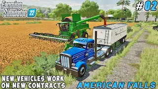 New Truck & Combine Purchase Leads to New Contract Agreements | American Falls Farm | FS 22 | ep #02