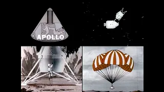 APOLLO Lunar Mission Concept - early version (1962) - NASA animation