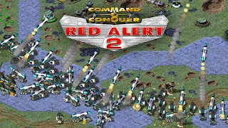 Red Alert 2 | Missle Launch Confirmed | (7 vs 1)