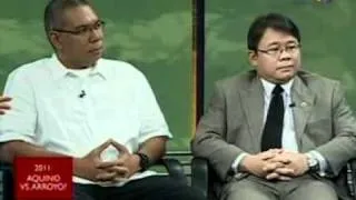 ANC Talkback: 2011: Aquino vs Arroyo? 1/3