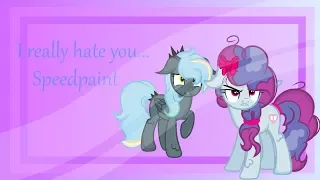 {MLP Next generation} - I really hate you... (Speed Paint)