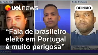 Brasileiro eleito em Portugal fez fala perigosa e que menospreza racismo, diz Sakamoto