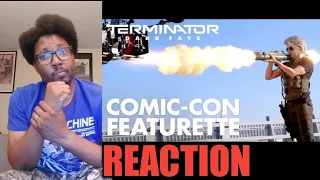 TERMINATOR DARK FATE COMIC CON REACTION