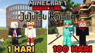 Aku Bermain Lagi 100 Hari Minecraft Jujutsu Kaisen HARDCORE.. Ini yang terjadi!