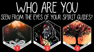 ✨WHO ARE YOU Seen From THE EYES Of Your Spirit Guides?✨🌍🌟💠🕯️pick a card reading/tarot card reading