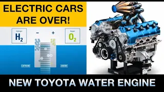 🇯🇵💥TOYOTA WATER ENGINE WILL KILL ELECTRIC CARS! 💥