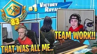 Tfue Shows AMAZING Teamwork in INTENSE Pro Squads Game!