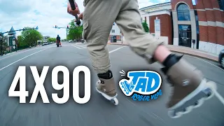 4x90 JADRollerVlog RollerBlading