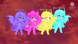 Welcome to the show | Mlp equestria girls rainbow rock | Gacha club