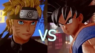 Jump Force - Naruto Vs. Goku (STRONGEST)