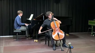 Felix Mendelssohn: Sonata No. 2 in D Major, Op. 58 for Cello and Piano