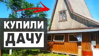 Купили дачу, обустройство дачного участка своими руками, первый обзор.