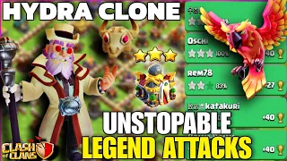 HYDRA CLONE is THE EASIEST AIR ATTACK STRATEGY in CLASH OF CLANS | TH16 LEGEND LEAGUE ATTACKS