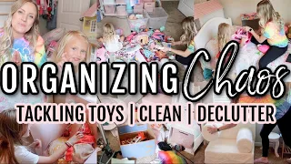 ✨ *NEW* EXTREME TOY CLEAN, DECLUTTER + ORGANIZE WITH ME! | GETTING THIS MESS ORGANIZED!! ✨