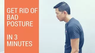 How to fix hunchback posture in 3 minutes