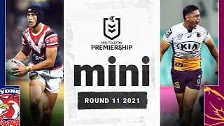 Suaalii makes long-awaited debut as Roosters welcome Broncos | Match Mini | Round 11, 2021 | NRL