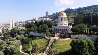 The Shrine of the Bab - Aerial Footage with Music