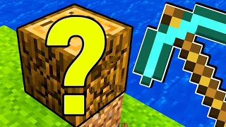 Minecraft but every block has random loot