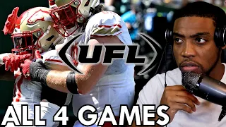 UFL Week 4 STREAM | Houston, St. Louis, Brahmas, DC, Renegades, Stallions, Panthers, Memphis...