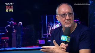 Entrevista Pete Townshend (The Who) - Rock In Rio | 23.09.2017 (Pete Townshend - Interview)