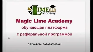 Бонусно накопительные программы Magic Lime Academy / Основы маркетинга. Как зарабатывать без риска.