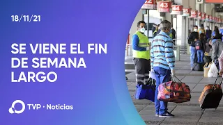 Retiro empieza a palpitar el fin de semana largo