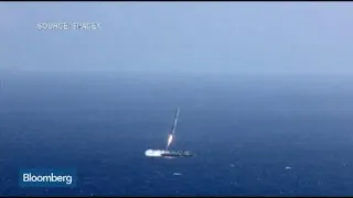 Raw Video: SpaceX Falcon 9 Rocket Fails to Land on Barge