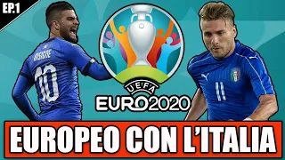 TUTTO L'EUROPEO CON L'ITALIA NEL 2020!! PES 2020: DLC EUROPEO UFFICIALE! #1