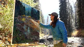 Plein Air: Montana Mountain Creek