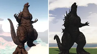 GODZILLA MINUS ONE Kaiju Universe💀VS Kaiju Arisen *best free kaiju* - COMPARISON