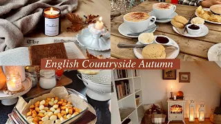 Cozy Autumn in English Countryside 🍂 Gilmore Girls, Pumpkin Bake, Vintage Book Shopping, Tea Garden