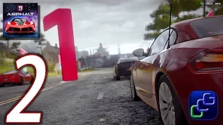 ASPHALT 9 Legend Android iOS Walkthrough - Part 2 - Chapter 1, Gearheads